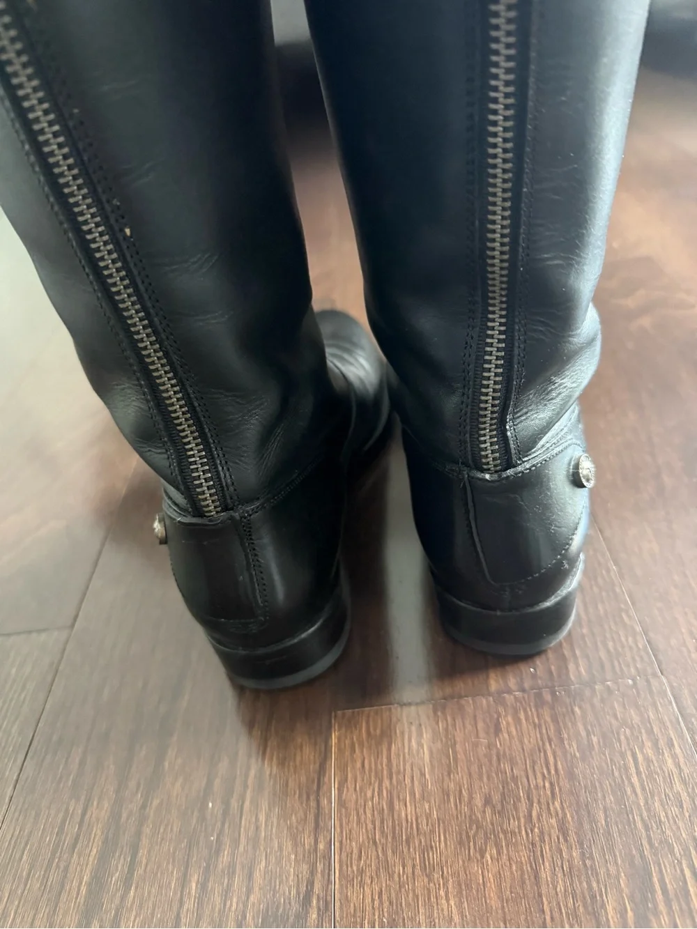 Frye Melissa Button Back Zip Tall Knee High Boots Size 8